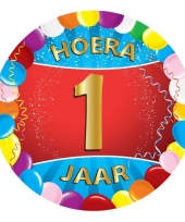 1 jaar verjaardag party viltjes