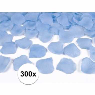 300 rozen blaadjes blauw