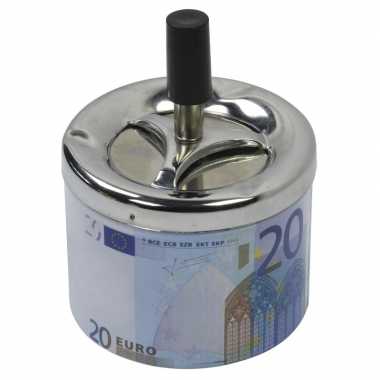 Asbak met draaiende deksel 20 euro
