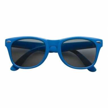 Blauwe toppers verkleedaccessoire bril voor volwassenen