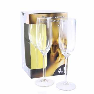 Champagne flutes tray 12x