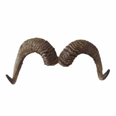 Decoratie geiten gewei 17 cm