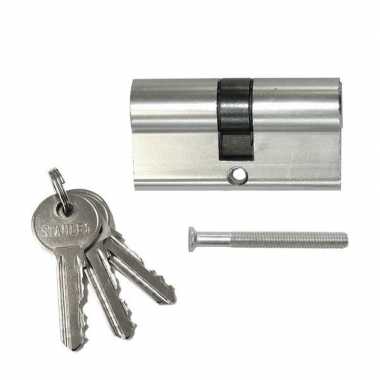 Deurslot cilinder inclusief 3 sleutels