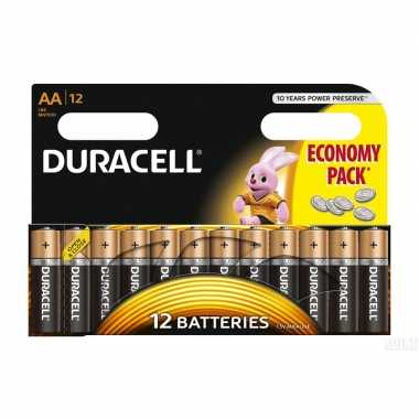 Duracell lr6 aa batterijen 12 stuks