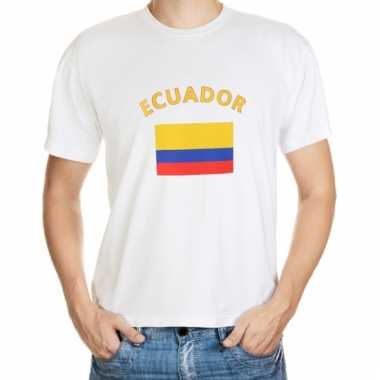 Ecuador vlaggen t-shirts