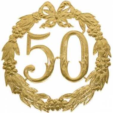 Gouden jubileum 50 jaar getrouwd
