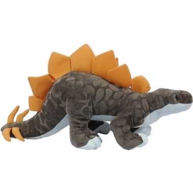 Grote dinosaurus stegosaurus dierenknuffel 73 cm