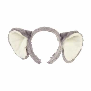 Haardiadeem met olifanten oren