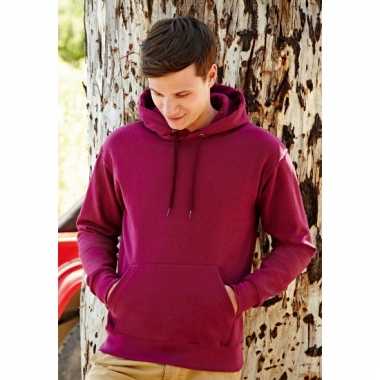 Heren sweater met capuchon