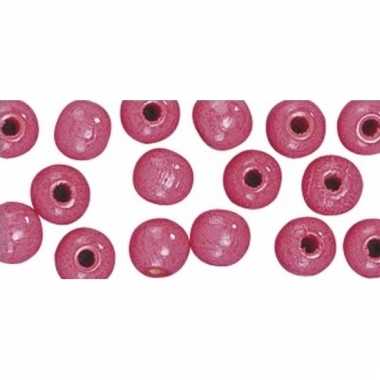 Hobby kralen roze 14 mm