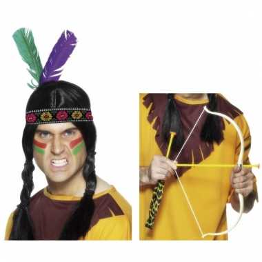 Indianen verkleedsetje voor volwassenen