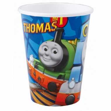 Kartonnen bekertjes thomas de trein