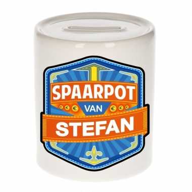 Kinder spaarpot keramiek van stefan