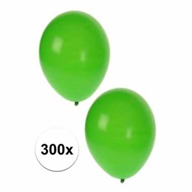 Knal groene feest ballonnen 300 st