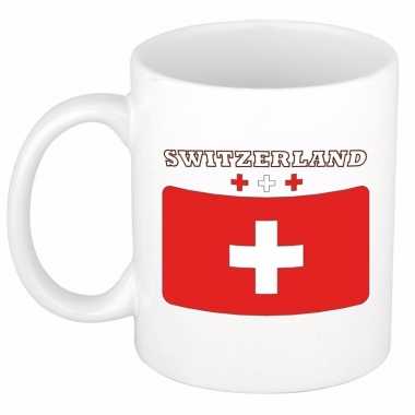 Koffiemok vlag zwitserland 300 ml