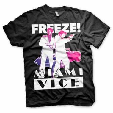 Miami vice freeze kleding heren shirt