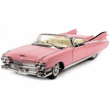 Model auto cadillac eldorado 1959 roze