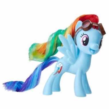 My little pony speelfiguur paardje rainbow dash 7 cm