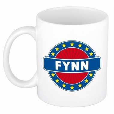 Naamartikelen fynn mok / beker keramiek 300 ml