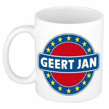 Naamartikelen geert jan mok / beker keramiek 300 ml