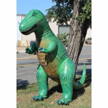 Opblaasbare groene t-rex 300 cm
