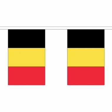 Polyster vlaggenlijn belgie 3 m