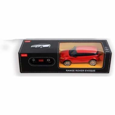 Range rover europcar rood speelgoed auto met afstandsbediening 1:24
