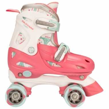 Roze verstelbare skates voor kinderen maat 30-33