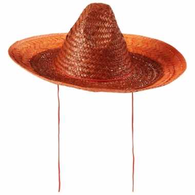 Sombrero oranje 48 cm
