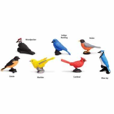 Speeldieren vogels van plastic