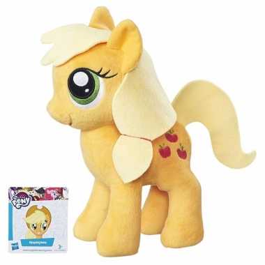Speelgoed gele my little pony knuffel 25 cm