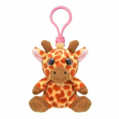 Speelgoed giraf sleutelhanger 9 cm
