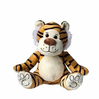 Speelgoed tijger knuffel 23 cm