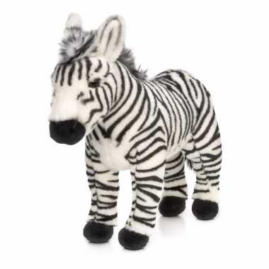 Staande zebra knuffels 30 cm