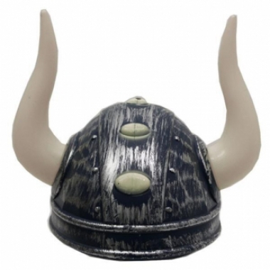 Viking helmen zilver