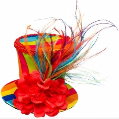 Vintage zwarte hoedje met tule