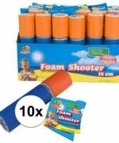 10x krachtige waterspuit van foam 15 cm