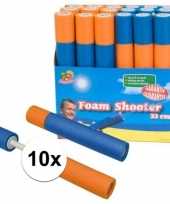 10x krachtige waterspuiten van foam 33 cm
