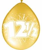 12 5 jaar jubileum ballon set 16x