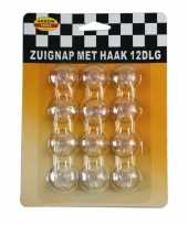 12x zuignap haakjes ophanghaakjes