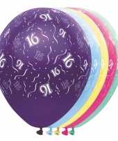 16 jaar versiering helium ballonnen