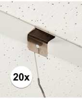 20x stuks voordelige plafond ophang klem
