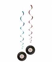 2x rock en roll thema rotorspiraal 85 cm
