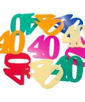36x mega confetti 40 jaar versiering
