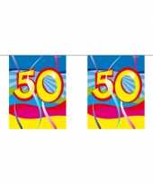 50e verjaardag mini slinger