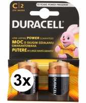 6 pack duracell batterijen cr14