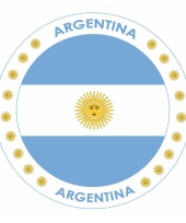 Argentini vlag print bierviltjes