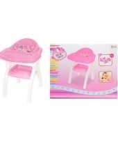 Babypop kinderstoeltje 44 cm poppen accessoires