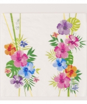 Barbecue servetten hawaii 16 stuks