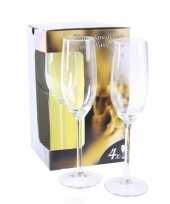 Champagne flutes tray 8x